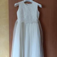 2 vestiti da cerimonia bambina 