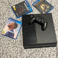 Playstation 4 500gb + 1 gamepad