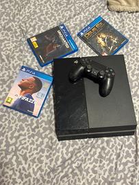 Playstation 4 500gb + 1 gamepad
