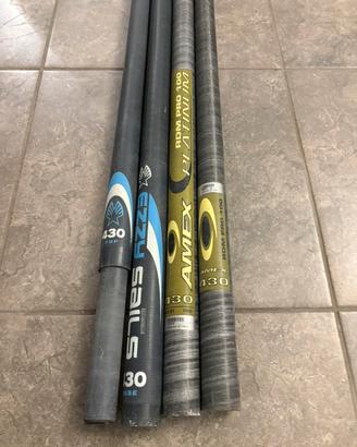 Ezzy 430 albero carbonio sail windsurf