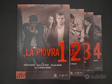 4 Cofanetti con 12 Dvd  "La Piovra"