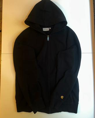 Felpa Carhartt Nera Zip | Taglia L