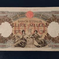 banconote italiane lire 1000 R3