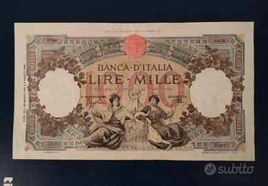 banconote italiane lire 1000 R3