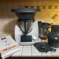 Bimby Tm6 doppio boccale + affettatutto