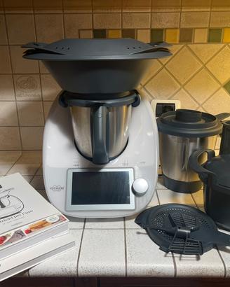 Bimby Tm6 doppio boccale + affettatutto