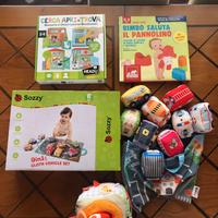 3 giochi Montessori + libro per togliere pannolino