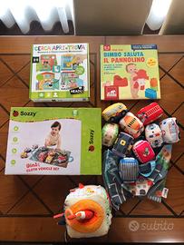 3 giochi Montessori + libro per togliere pannolino