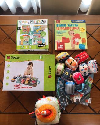 3 giochi Montessori + libro per togliere pannolino