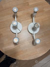 Coppia di faretri bianchi