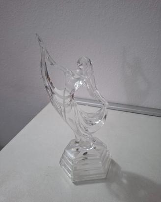 statuina di ballerina in cristallo