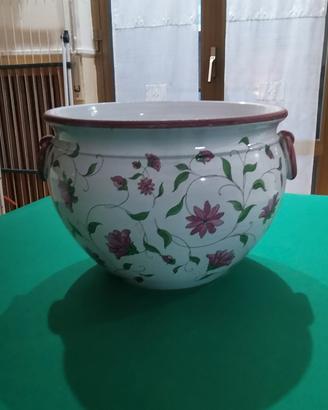 Vaso grande di ceramica di Vietri sul Mare 
