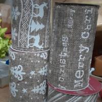 nastri decorativi natalizi