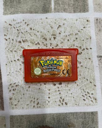 Pokemon versione rosso fuoco , game boy advance