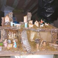presepe con paesaggio grande