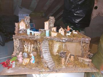 presepe con paesaggio grande