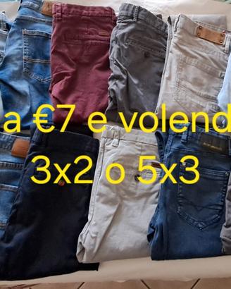 Pantaloni e jeans lunghi  uomo , taglie 44/46
