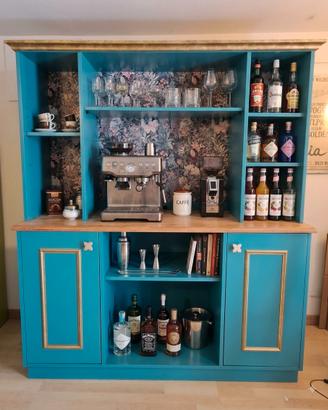Mobile Credenza / Coffee & Cocktail Bar