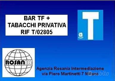 Bar + tabacchi (rif T/02805)