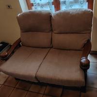 Divano legno massello