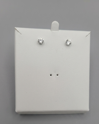 Eleganti Orecchini a Lobo Punto Luce Chiari Argent