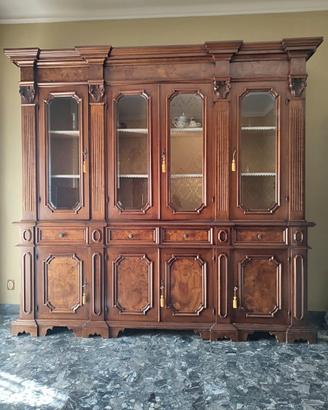 Credenza/Vetrina antica in legno