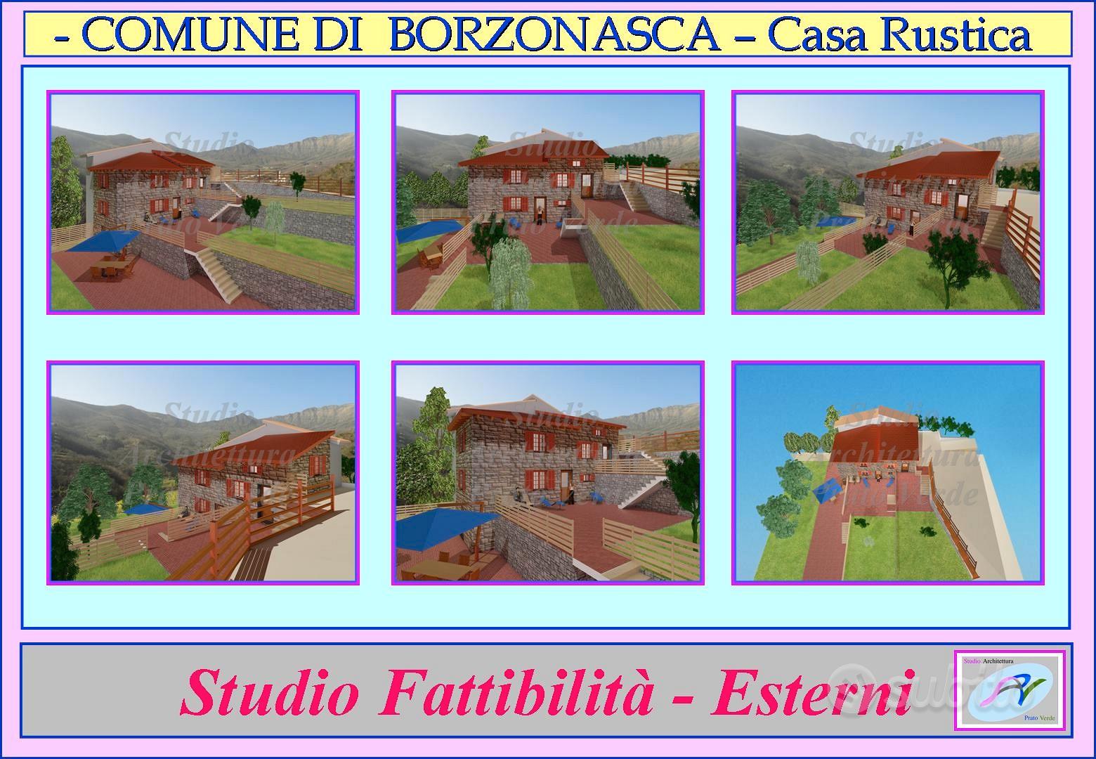 Borzonasca: Casa rustica su tre piani - terreno - View 5