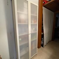 Mobile ikea bianco con anta poliplat satinato dogh