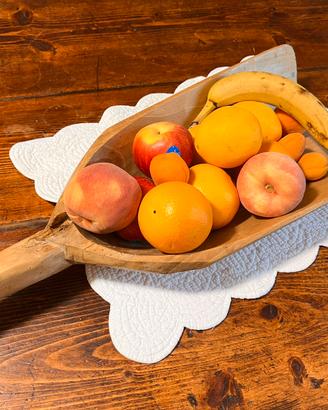 Coppia di palot, pale in legno per barche e cereal