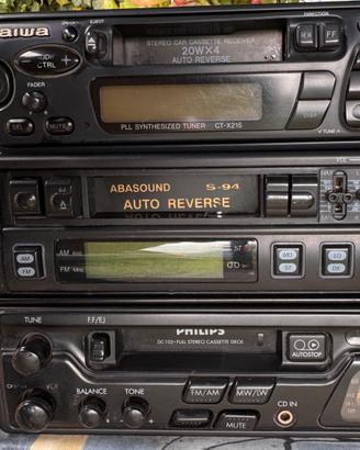 Autoradio  anni 70 funzionanti garantito.