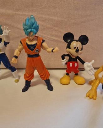 Action figure Dragonball Topolino Kinder
