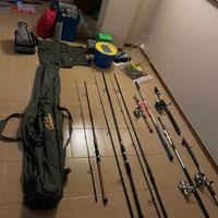 CANNE E ATTREZZATURA DA PESCA