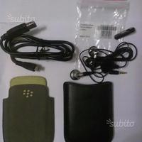 NUOVI per Blackberry Cuffie Custodia Cavo Batteria