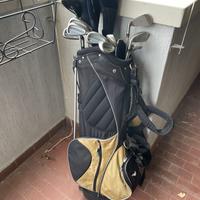 Borsa da golf con mazze