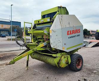 Rotopressa Claas Variant 280 con ruote