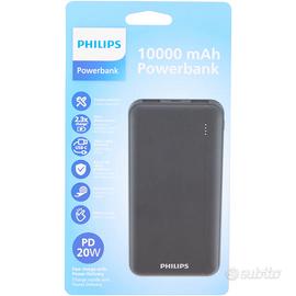 Powerbank Philips 10000 20W Ricarica Rapida NUOVO