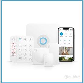 Ring Alarm Kit + Indoor Cam + sensori extra