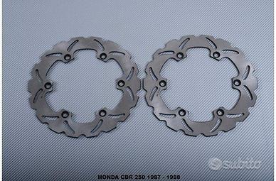 Dischi freno anteriore per HONDA CBR 250 1987 1988