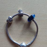 Bracciale Pandora + 3 charms originali