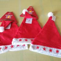 3 cappellini Natale + calza natalizia Tyger