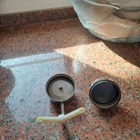 Caffettiera elettrica vintage in metallo