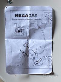 Megasat impianto satellitare in valigetta rigida