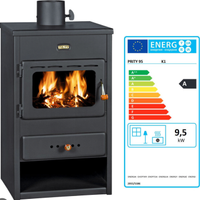 STUFA LEGNA 9,5-13KW 229 EURO FATTURATA*NUOVA