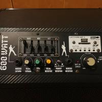 Cassa Attiva amplificatore600w chitarra/microfono