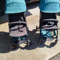 Passeggino gemellare sdoppiabile a 2 singoli