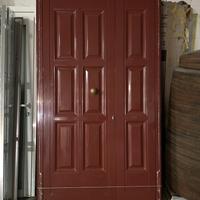 Porta in alluminio a 2 ante asimmetriche