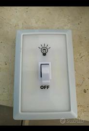 Lampada armadio Luce Cob Led con interruttore