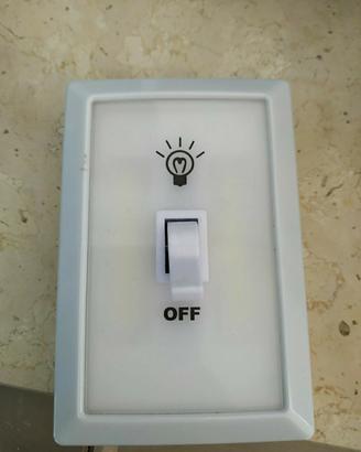 Lampada armadio Luce Cob Led con interruttore