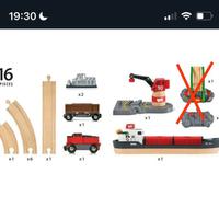 set trenino ponte elevatoio Brio
