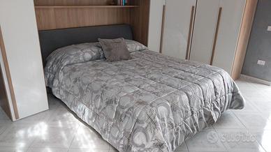 Letto Matrimoniale Contenitore + Materasso Memory